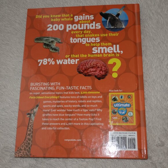 National Geographic Kids 5,000 Awesome Facts (About Everything!) Hardcover Book - Picture 3 of 5